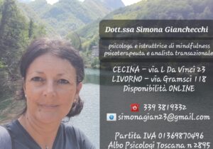 Scopri di più sull'articolo Dr.ssa Simona Gianchecchi Psicologa a Cecina e Livorno